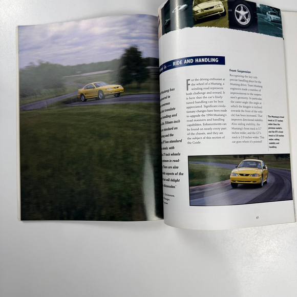 Ford 1994 Mustang Sale Brochure pre-production model - Picture 2 of 6